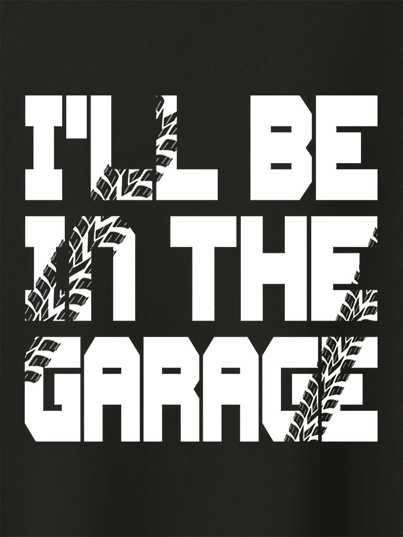 ill be in the garage print tee shirt tees for men casual short sleeve t shirt for summer details 17