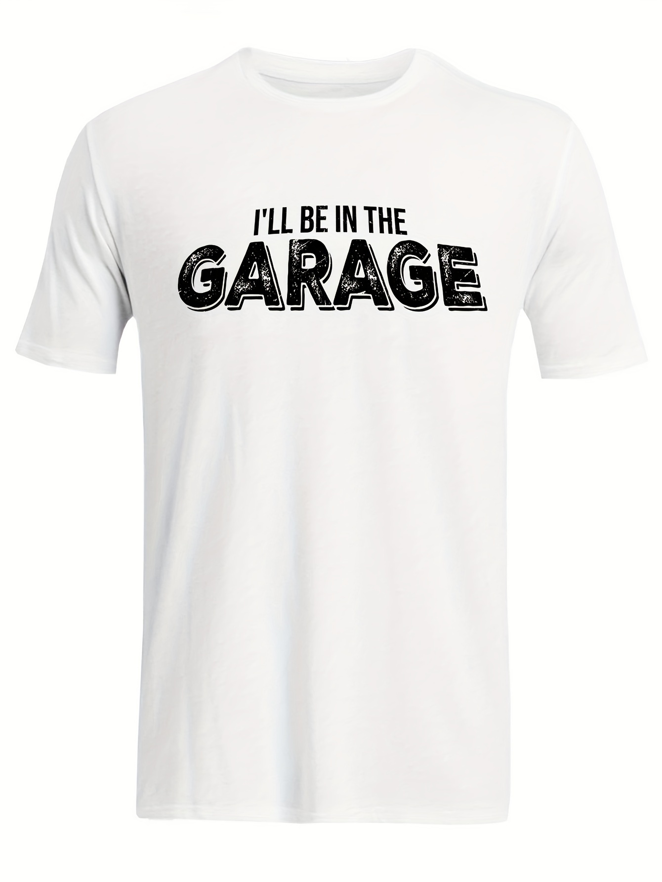 ill be in the garage print tee shirt tees for men casual short sleeve t shirt for summer details 31