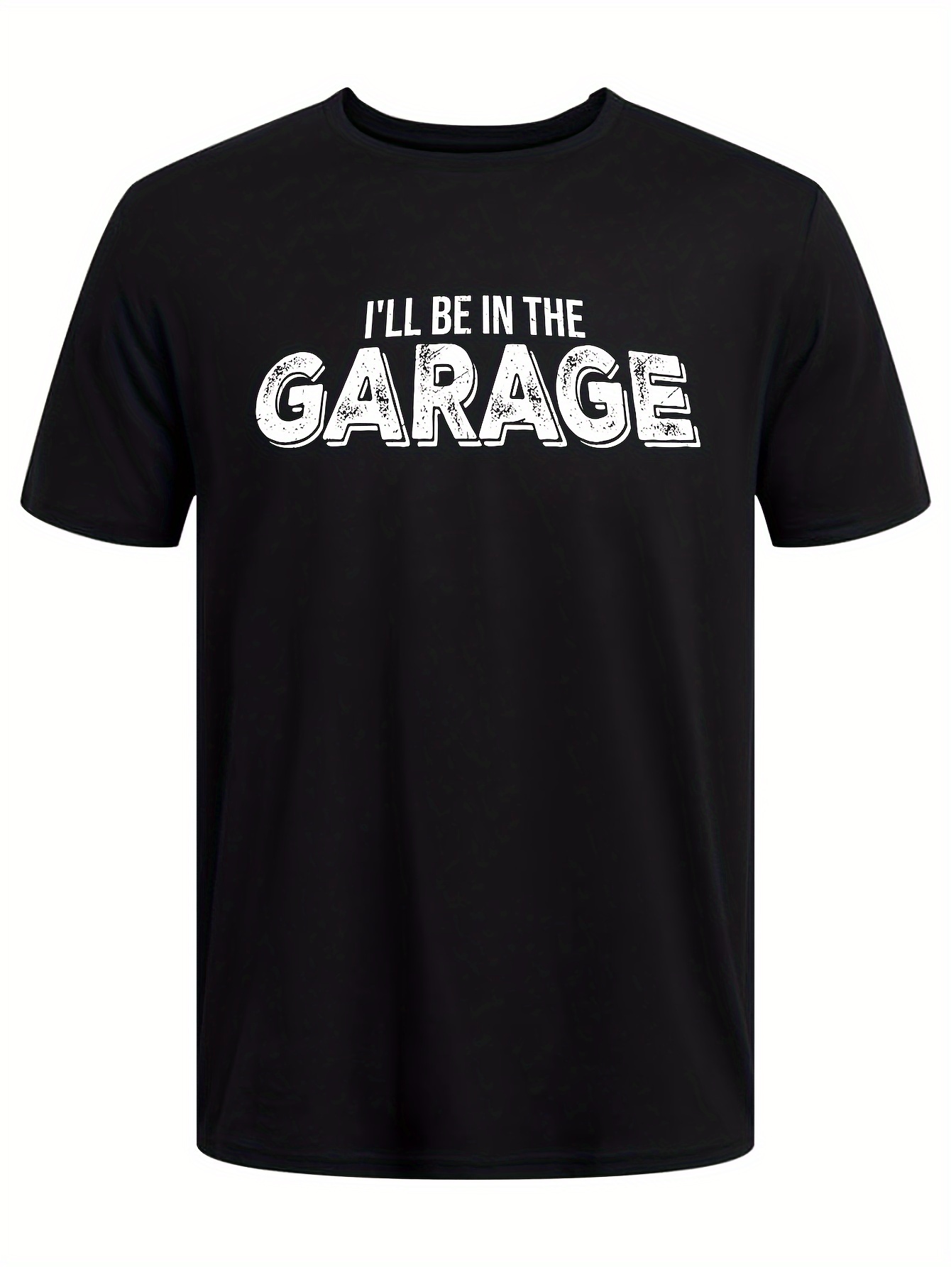 ill be in the garage print tee shirt tees for men casual short sleeve t shirt for summer details 36