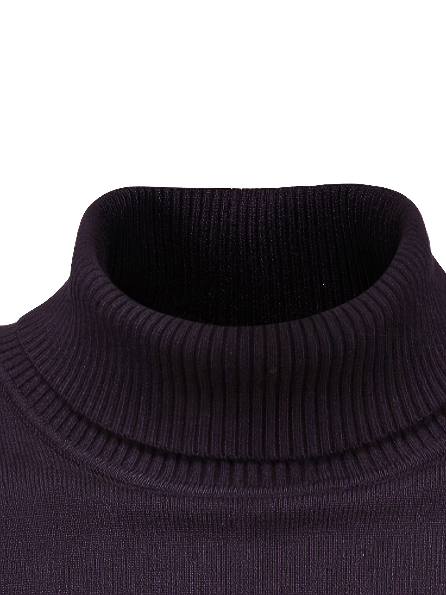 all match best sellers autumn winter pullover men solid turtleneck sweaters details 43