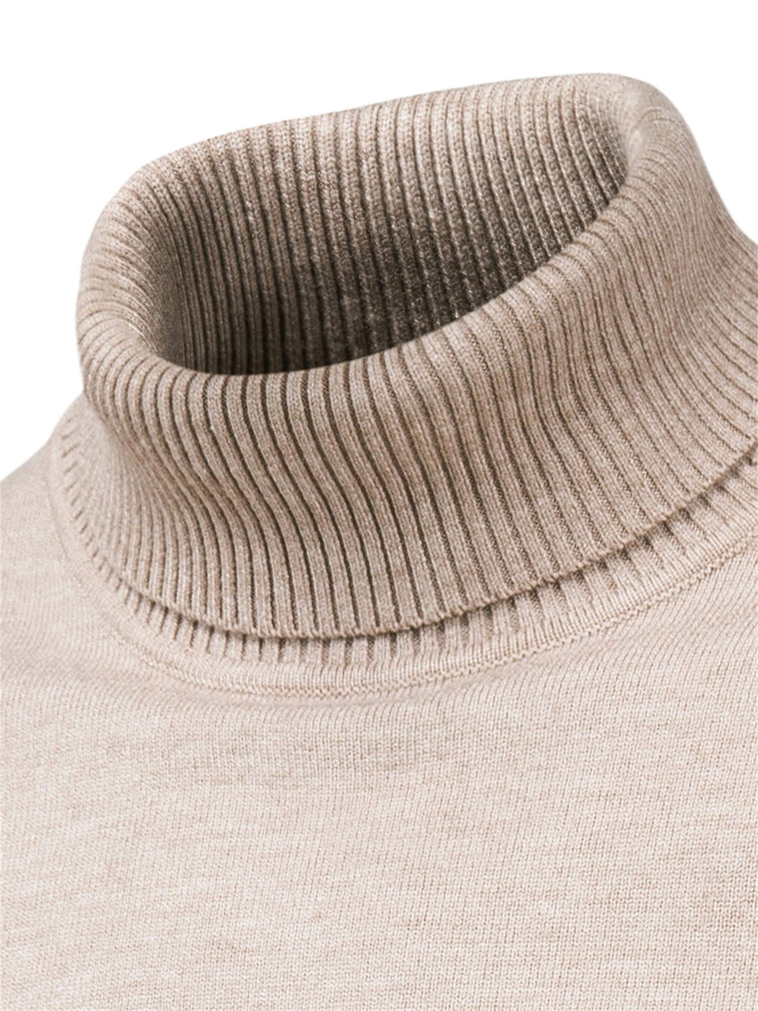 all match best sellers autumn winter pullover men solid turtleneck sweaters details 92